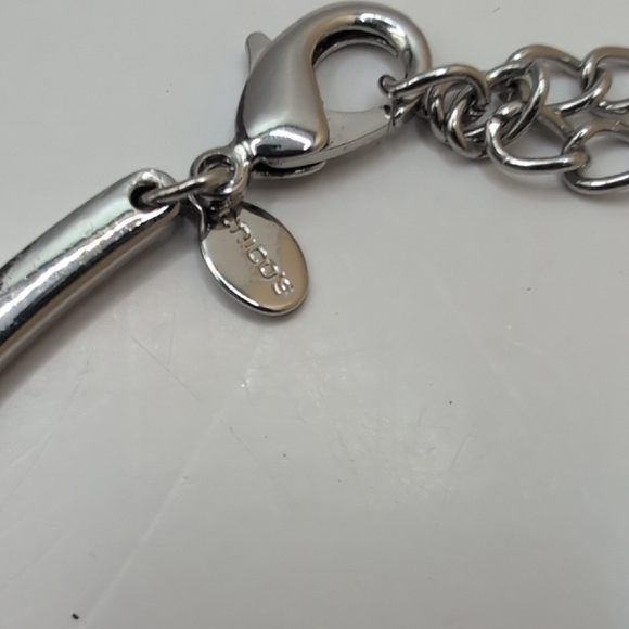 Chico's Silver and Black Modern Necklace - Picture 4 of 6